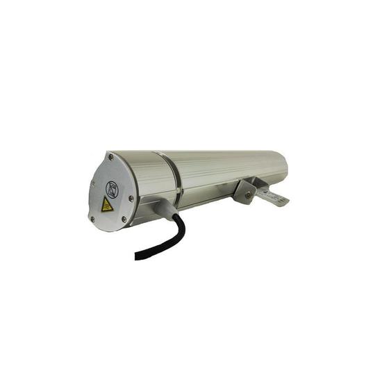 Shadow Heater 1.5kW - Silver - Low Glare - Remote