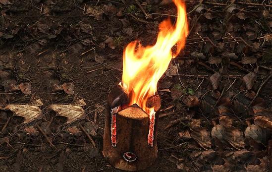 Swedish Fire Chimnea Log Fire Starter