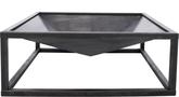 RedFire Fire Pit Tervo Metal Square 80 cm