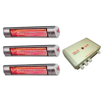 Equestrian Pack (D) - 6kW of Ultra Low Glare Heating Power + Variable Contoller