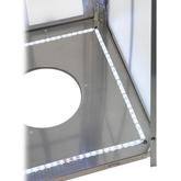 Athena Plus+ LED Stainless Steel Flame Gas Patio Heater