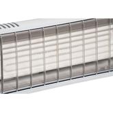 Burda 1.3kW DARK Zero Light Ceramic Heater - Black