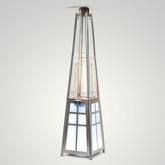 Athena Plus+ LED Stainless Steel Flame Gas Patio Heater