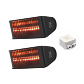 Warehouse Infrared Heater 4.8kW Pack C with PIR Controller