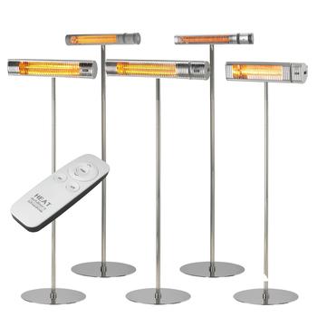 Shadow 1.5kW & 2kW Patio Heater Combinations with Medium Stainless Steel Stand
