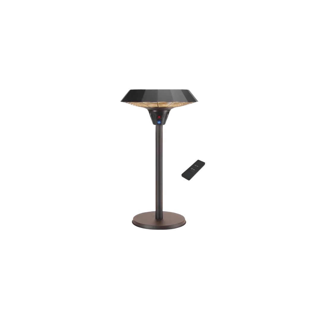 Shadow Diffusion Table-top 2.0kW Patio Heater Remote