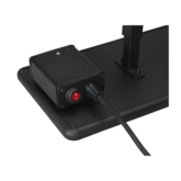 Shadow 1.2kW Thermogenic Glass Heater - Black