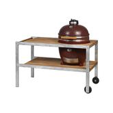 Monolith Classic Ceramic Grill incl. Steel Cart and Side Shelves