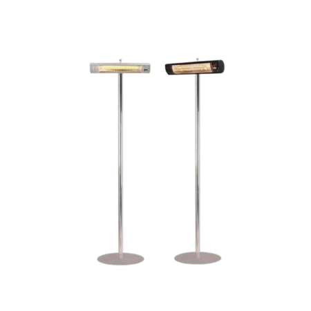 Shadow Ultra Low Glare Patio Heater with Stainless Steel Stand