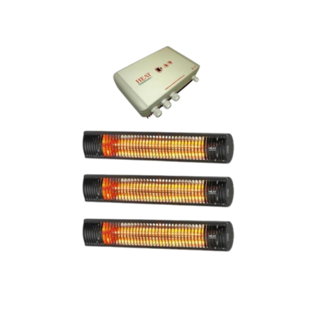 Workshop Infrared Heater 6kW Pack A with Variable Remote