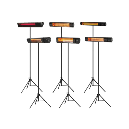 Shadow 1.5kW & 2kW Patio Heater Combinations with Tripod Stand