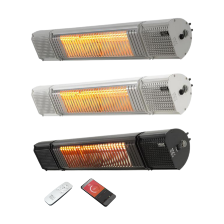 Shadow Heat and Beat 2kW Patio Heater with Bluetooth Audio and Remote Control