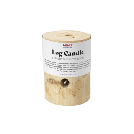 Heat Outdoors Log Candle Gift