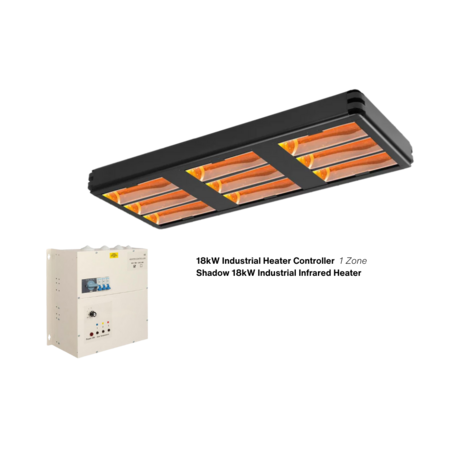 Shadow 18kW Industrial Heater with variable control system