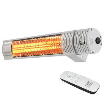 Shadow Heater 2.0kW - White - Ultra Low Glare + Remote