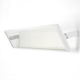 Shadow Crystal 400W Infrared Glass Panel Heater - Clear Glass 