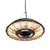 Shadow Diffusion Pendant Hanging Patio Heater 2kW Infrared Lamp 