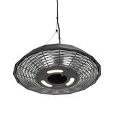 Shadow Diffusion Pendant Hanging Patio Heater 2kW Infrared Lamp 