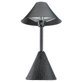 Shadow Diffusion Rattan Table Top 1.5kW Patio Heater