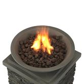 Umbra Plinth MgO Gas Fire Pit
