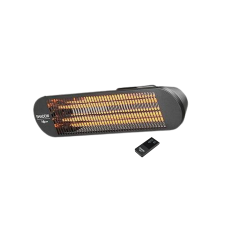 Shadow Diffusion Wall Heater Carbon 2.0kW Patio Heater