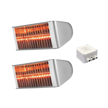 Warehouse Infrared Heater 4.8kW Pack C with PIR Controller