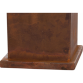 BrownRust Steel Swedish Torch Holder