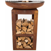 BrownRust Barbecue Fire Pit - Plancha
