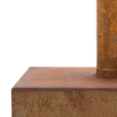 BrownRust Modern Fireplace - XL