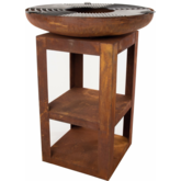 BrownRust Barbecue Fire Pit - Plancha