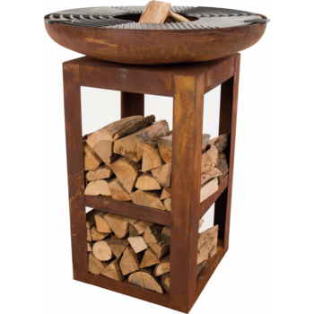 BrownRust Barbecue Fire Pit - Plancha