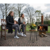BrownRust Modern Fireplace - XL
