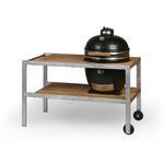 Monolith Classic Ceramic Grill incl. Steel Cart and Side Shelves