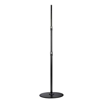 Black Round Base Telescopic Stand