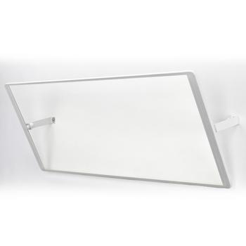 Shadow Crystal 1300W Infrared Glass Panel Heater - Clear Glass 