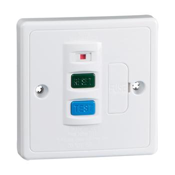 Knightsbridge RCD6000 13A RCD Fused Spur Unit